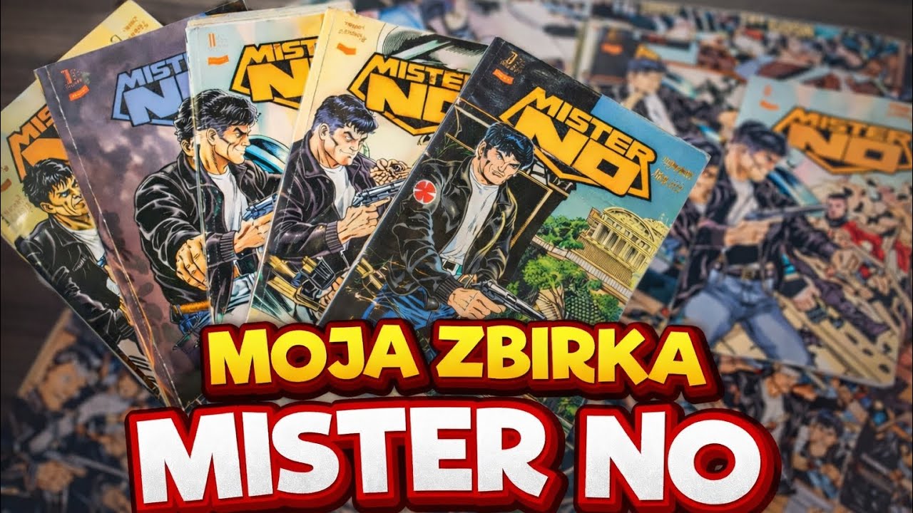 POKAZUJEM SVOJU KOLEKCIJU STRIPOVA MISTER NO REDOVNA SERIJA.