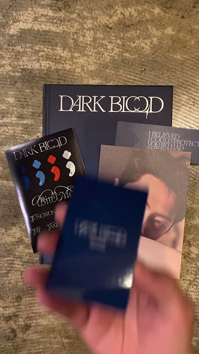 Unboxing Enhypen Dark Blood album (Full ver.) #enhypen #enhypencomeback #kpop #engene