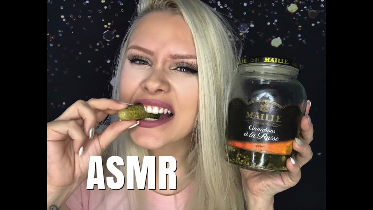 ASMR CRUNCH CORNICHONS YouTube