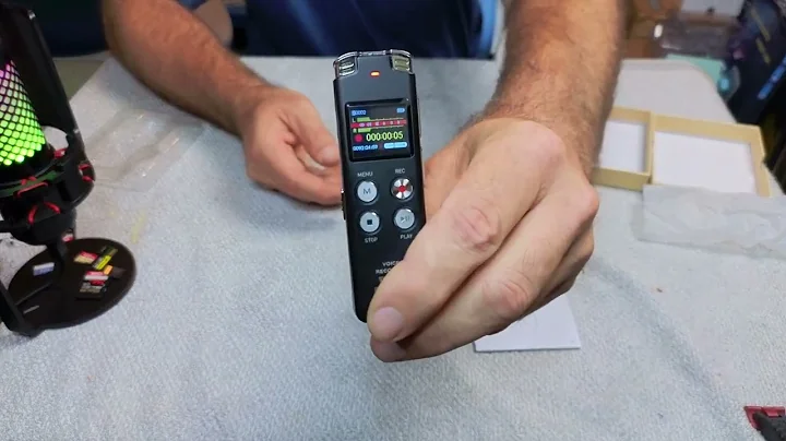 64GB Digital Voice Recorder Voice Activated Recorder with Playback