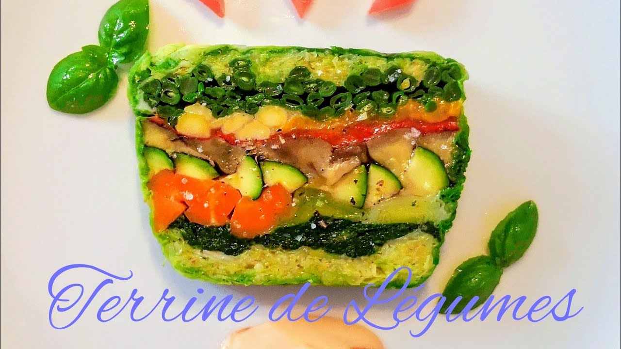 野菜のテリーヌの作り方 ゼラチンを使わない フランス料理 Youtube