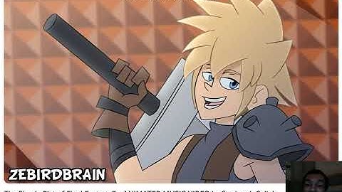 Matheus Reacts To The Simple Plot of Final Fantasy 7 - ANIMATED MUSIC VIDEO by Starbomb Collab