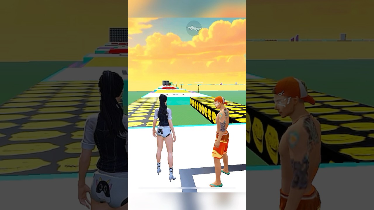 Pertama kali nyobain map parkour 100% penuh dengan jebakan 