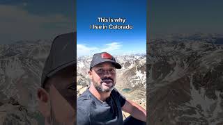 The view from 14,427 ft - Mt Massive #colorado #hiking #14ers