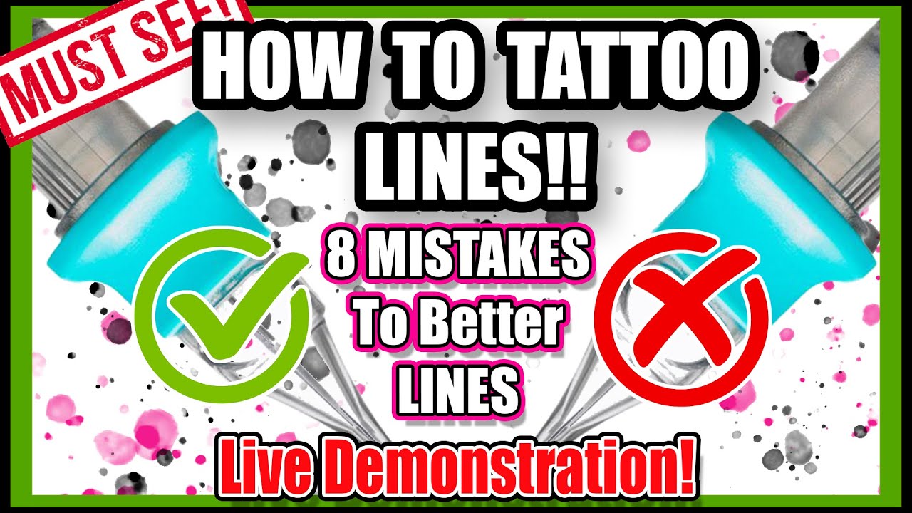 Linework Secrets Video Course  Tattooing 101