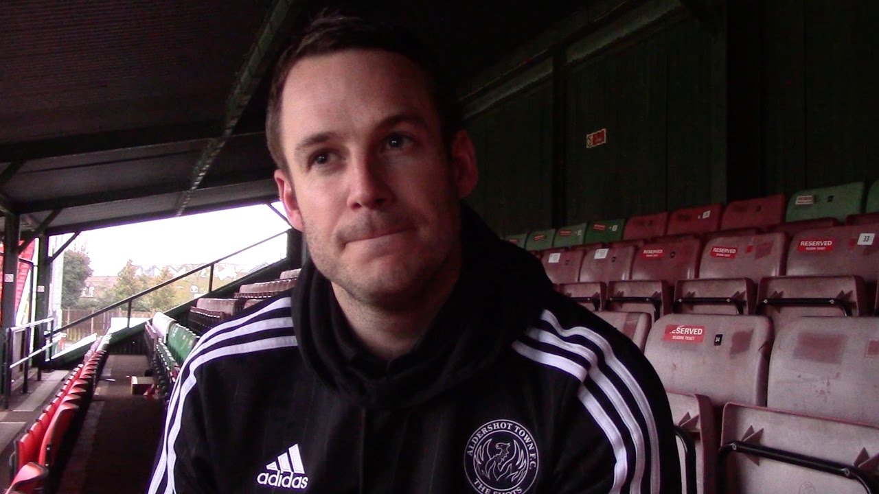 James Rowe PostMatch Woking (A) YouTube