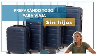 Preparando maletas para viajar