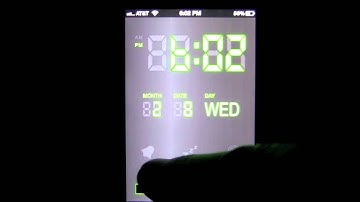 Alarm Mate iPhone App Demo - CrazyMikesapps