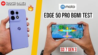 Moto Edge 50 Pro Pubg Test with FPS Meter, Heating & Battery Test 🔥 screenshot 1