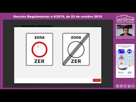 Os novos sinais de trânsito que entraram em vigor em 2020