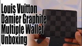 Limited Edition Louis Vuitton / LV Damier Graphite Wallet