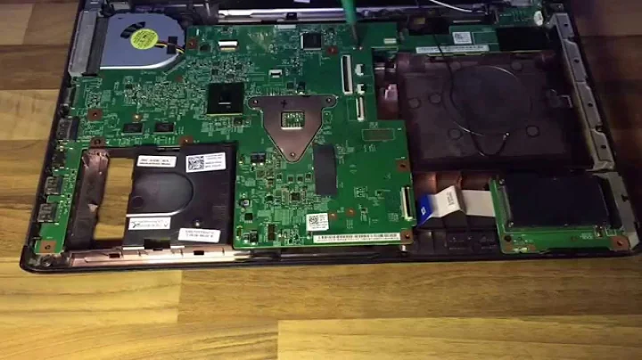 Dell Vostro 3500 disassembly disassemble clean fan CPU replace Lüfter reinigen auseinander nehmen