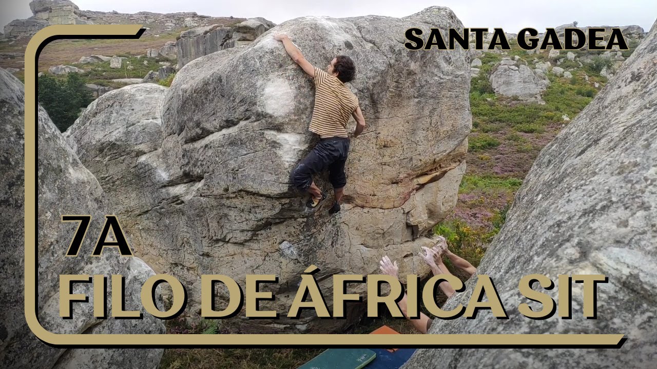 Filo de África sit 7a, Santa Gadea Boulder
