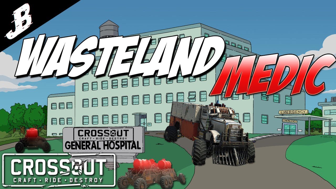 Crossout - Fuze drone Ambulance build. Crossout Gameplay