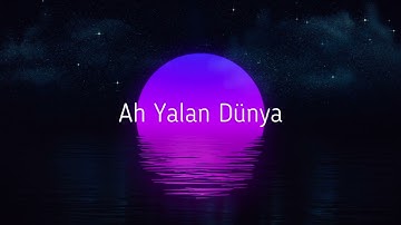 Ah Yalan Dünya - Piano Cover (Live)