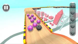 Sky Rolling Ball 3D  ⚽️ 🏀 🏈 ⚾️ 🎱 Level 64-65 and All levels GamePlay Fullscreen screenshot 3