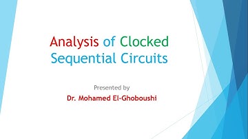 08_Analysis of Clocked Sequential Circuits (D F.F || JK-Flip flop) & Draw State Diagram  شرح بالعربى