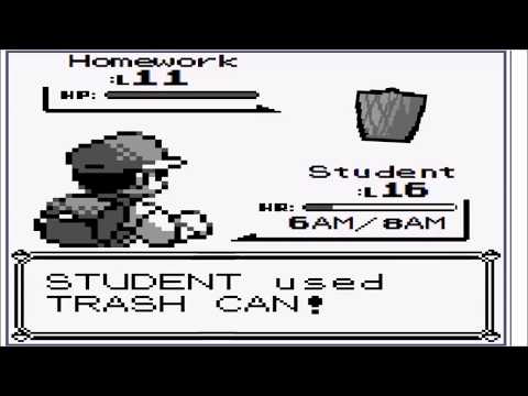 Student vs Homework & Finals (Pokemon Animation) - Student vs Homework & Finals (Pokemon Animation)