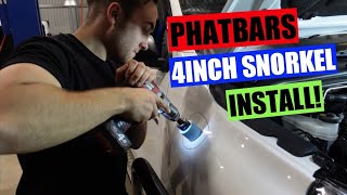 N80 TOYOTA HILUX PHATBARS SNORKEL || DIY Install