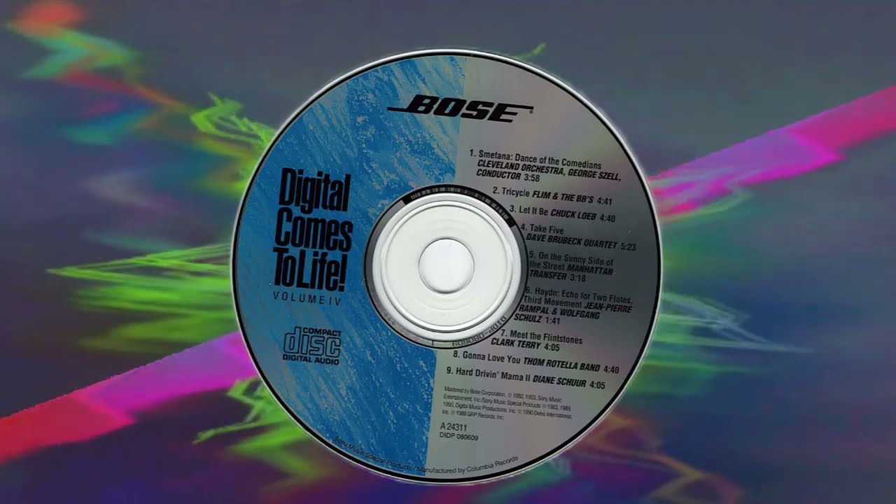 Bose Wave Radio Demonstration CD Demo Disc 1993 - YouTube