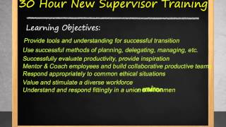 New Supervisor Module 1