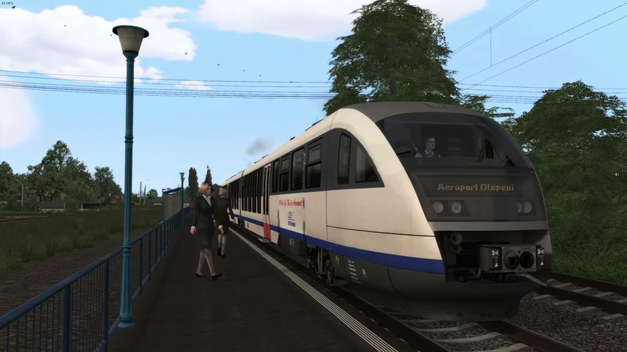 Train Simulator Romania | RE 7919 Bucuresti Nord-Aeroport H.Coanda