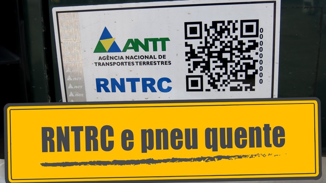 Fim do adesivo do RNTRC e pneu superaquecido