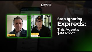 🎯 Stop Ignoring Expireds: This Agent’s $1M Proof.
