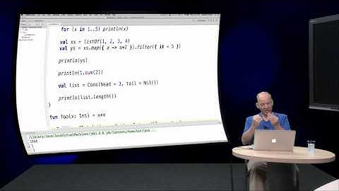FP101x - Program languages - Functional programming using Knotlin