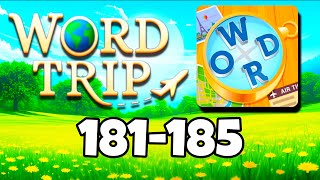 WORD TRIP level 181 182 183 184 185