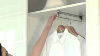 Выдвижная штанга для одежды(Штанги выдвижные для одежды используются в основном в производстве шкафов, у которых глубина по каким-либо..., 2015-06-17T17:12:30.000Z)
