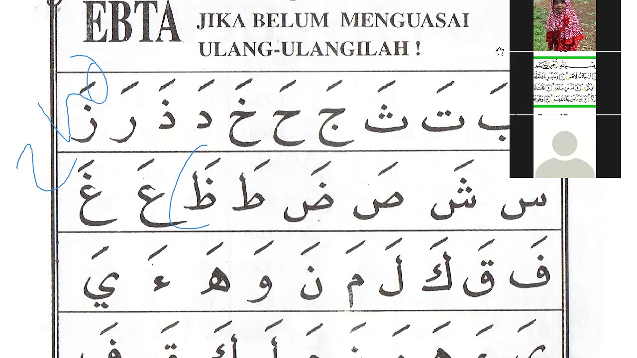Surat Iqro : Belajar Membaca Iqro 1 Sampai 6 - Yuk Kita Belajar