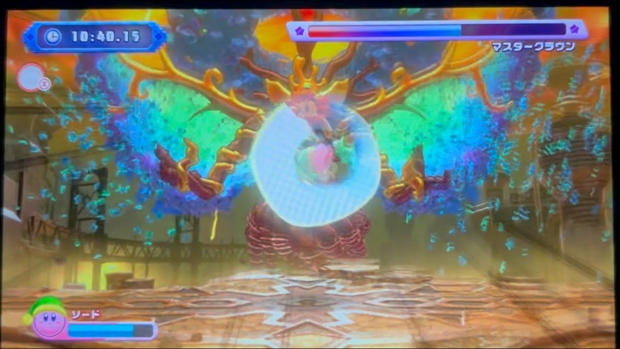 [星のカービィ Wiiデラックス] 真格闘王への道　ソード　13:24.50