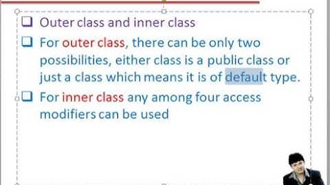 Lecture 12 Access Modifiers in Java Hindi