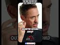 The Day Robert Downey Jr. Was FINALLY Taken Seriously #shorts