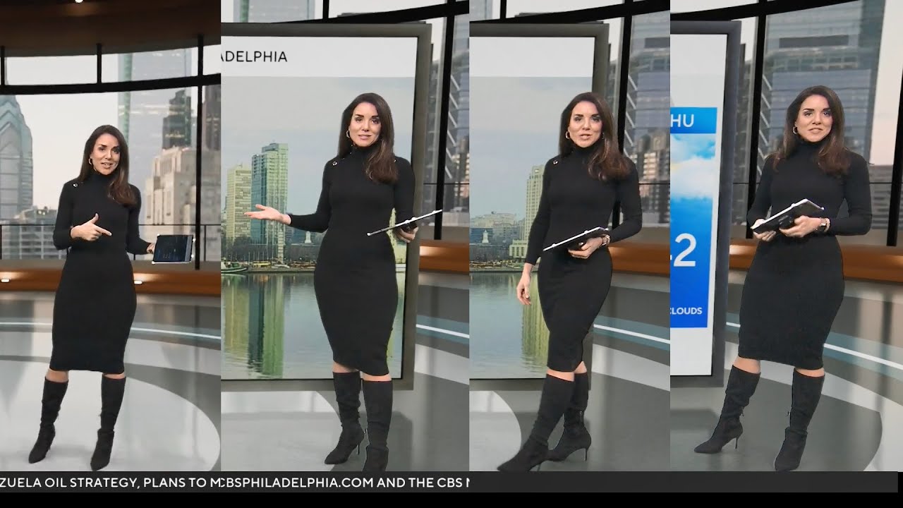 Кейт Било представляет утренний прогноз погоды для CBS3 News Philadelphia на 9 января 2026 года.