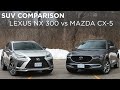 Lexus NX300 vs Mazda CX-5 | SUV Comparison | Driving.ca