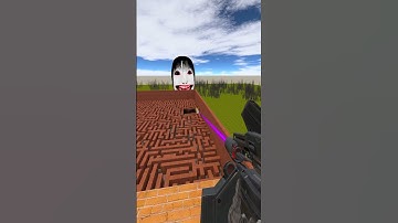 Destroying Yoshie Kimura in Big Maze Gmod Nextbot