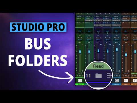 Fender Studio Pro | Bus Folders