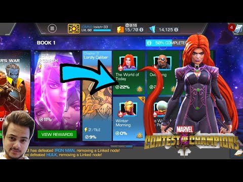 ACT 6.3.1 NERFED (the world of today) EASY COMPLETION | MARVEL CONTEST OF CHAMPION IN HINDI |