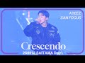 4K Fancam Crescendo ATEEZ SAN Focus 250913 ATEEZ WORLD TOUR In SAITAMA Day1