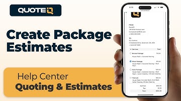How To Create Package Estimates In QuoteIQ