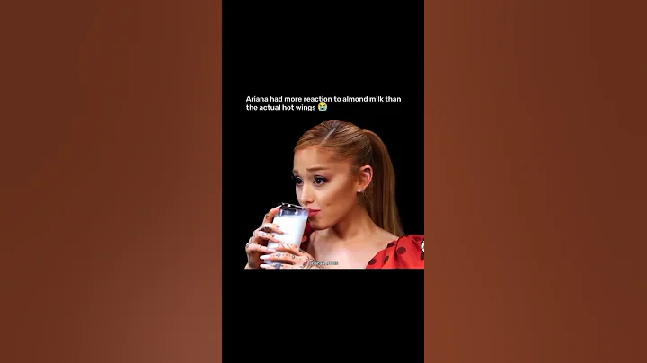 Her reaction 😭 #shorts #hotones #arianagrande #funny #viral #reaction #spicy #food #challenge #fyp