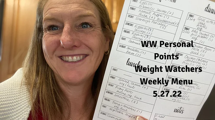 WW Personal Points | Weekly Menu and Costco & Trader Joe's Haul!  Delicious Week Ahead!