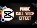 How to Create a Phone Call Voice Effect in CapCut PC