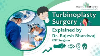 Turbinoplasty surgery by Dr. Rajesh Bhardwaj turbinoplasty turbinatereduction turbinectomy Hindi