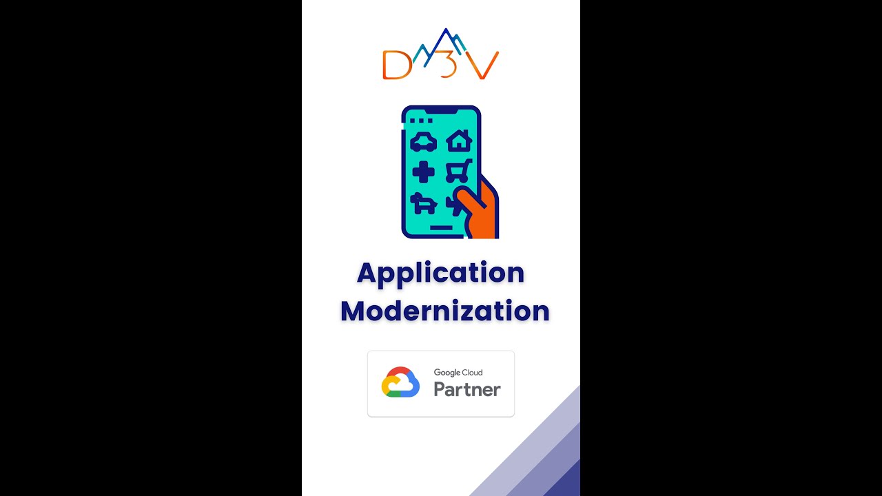 App Modernization || GCP Quickie || D3V Technology Solutions || Shorts
