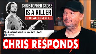 Christopher Cross Responds to his "Ride Like the Wind" Guitar Solo