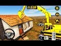 Wrecking Crane House Moving - Excavator Construction Simulator 2019 - Android GamePlay