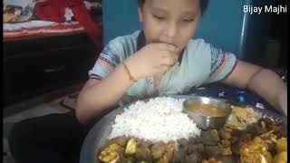 Nepali Dal Bhat and Verymuch Veriticle Dece  Eating Show.
